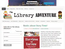 Tablet Screenshot of libraryadventure.com
